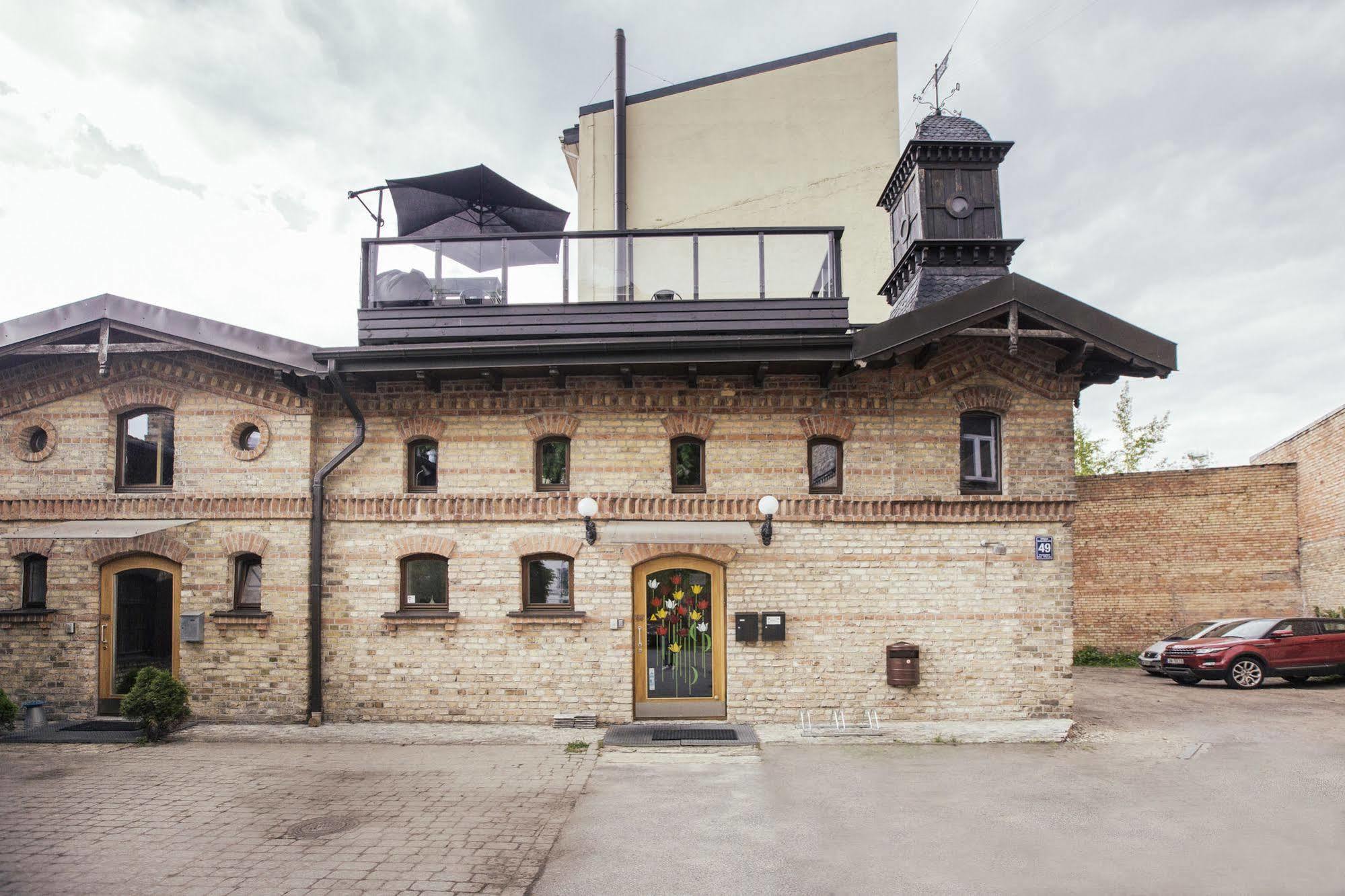 Amalienhof Guesthouse รีกา ภายนอก รูปภาพ