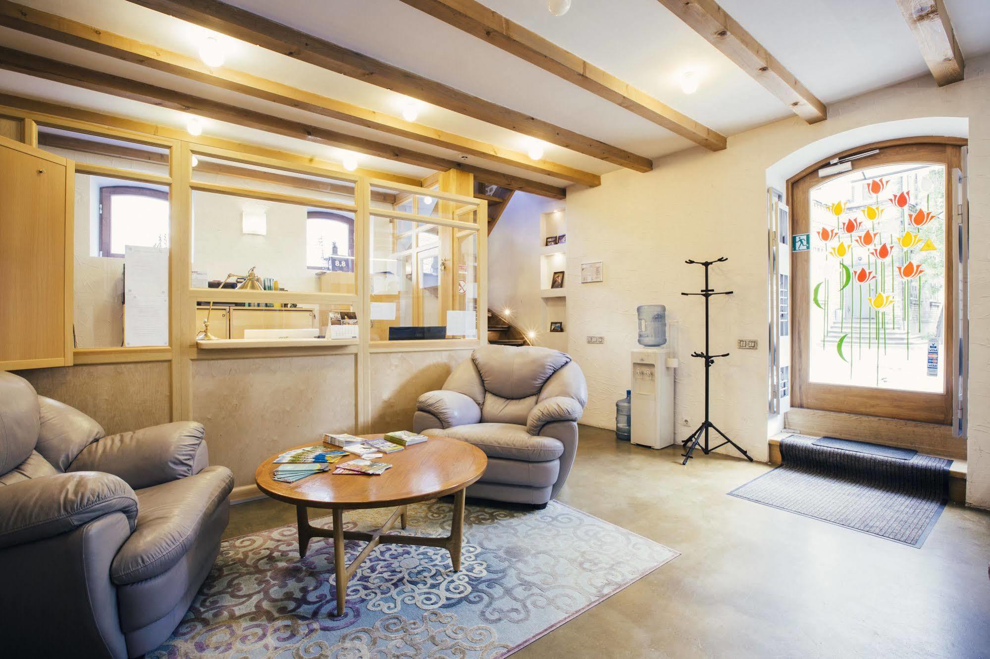 Amalienhof Guesthouse รีกา ภายนอก รูปภาพ
